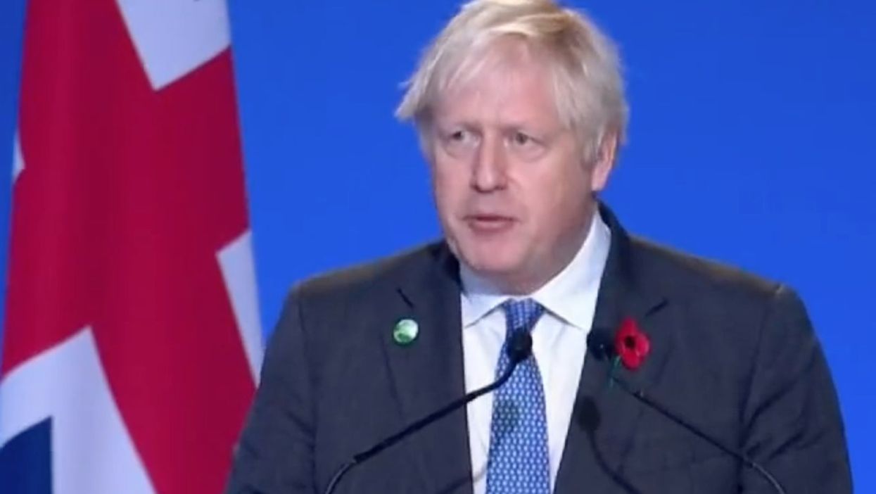 Boris Johnson quotes Greta Thunberg’s ‘blah blah blah’ jab at COP26 but doesn’t use her name