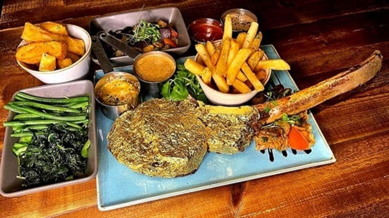 Fancy a gold-covered steak for £100? Restaurant offers budget version of Salt Bae’s signature dish
