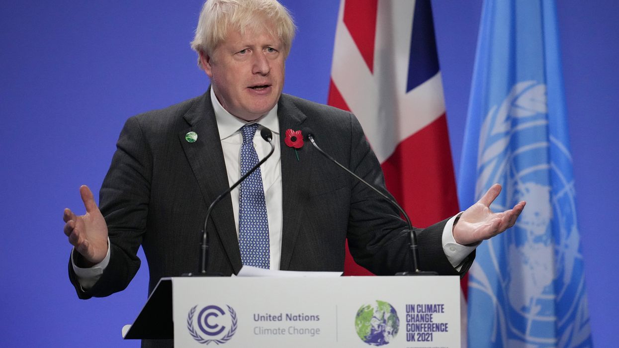 Boris Johnson’s attempt to compare climate change to a football match made no sense at all