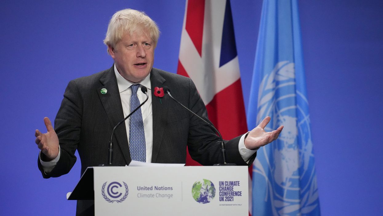 Boris Johnson criticised again after ‘leaving Cop26 on a private jet to attend dinner in London’