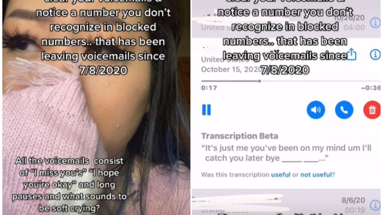 Woman discovers hundreds of heartbreaking voicemails from stranger on her phone