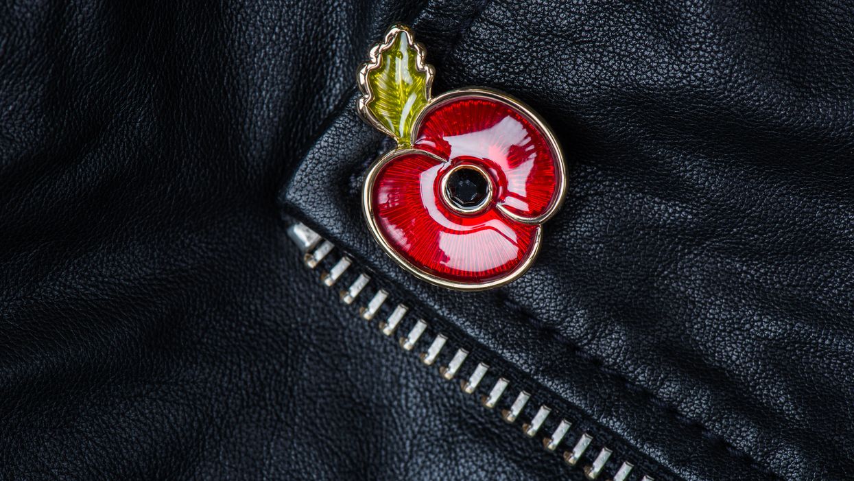 What do different colour poppies represent?