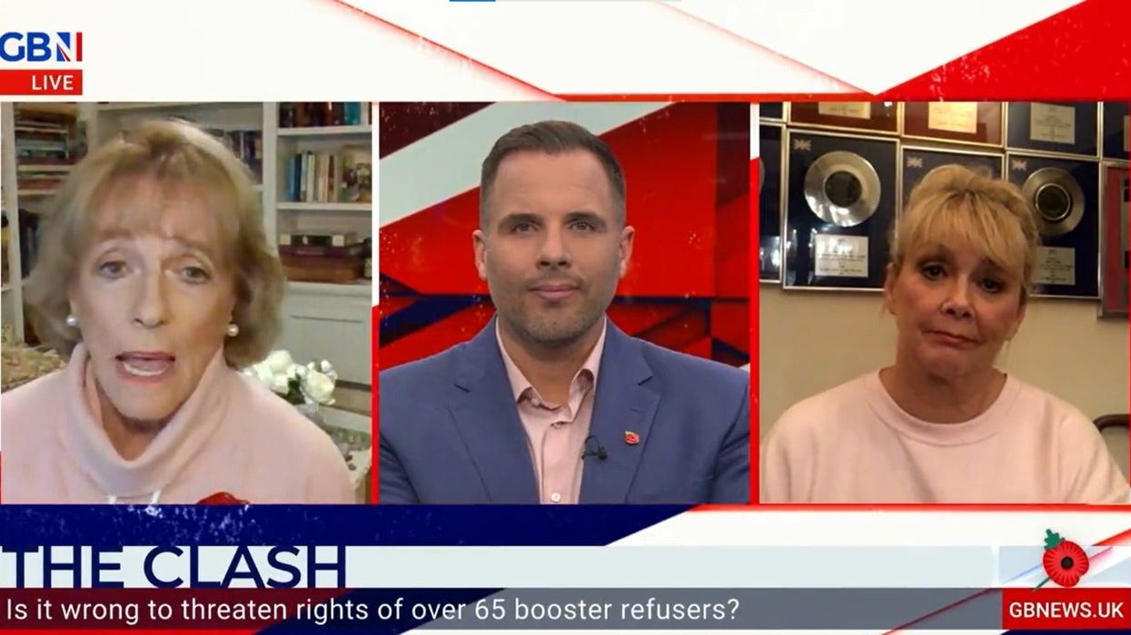 Esther Rantzen suggests those who refuse jab should choose ‘not to go to hospital’ and ‘take up space in ICU’