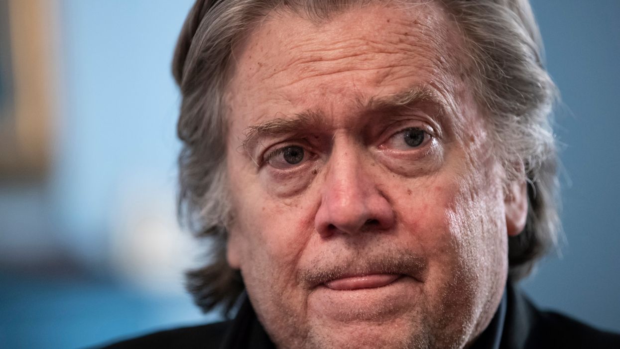 Steve Bannon - Trump’s former right-hand man - just got charged with contempt