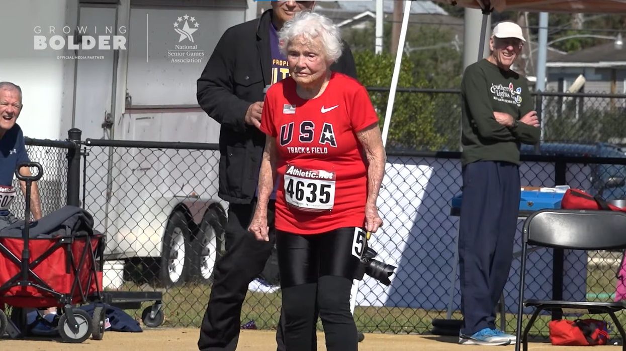 105-year-old runner sets a new 100m world record - but is disappointed she wasn’t even faster