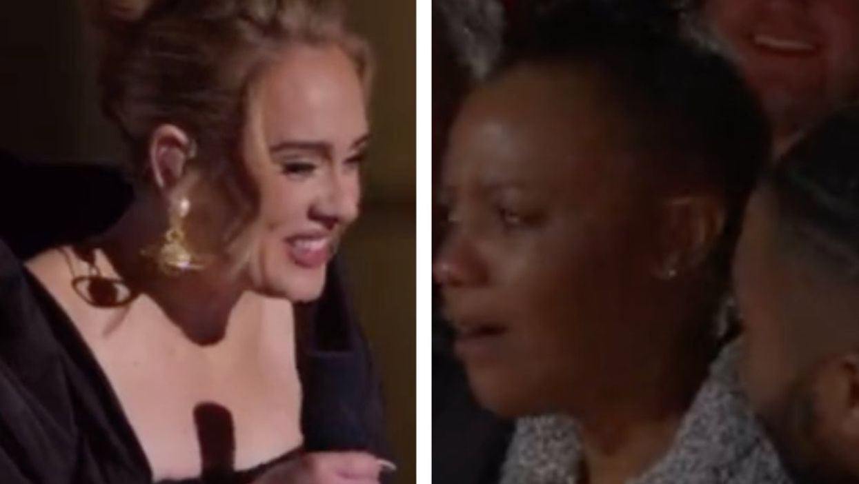 A couple got engaged at ‘Adele One Night Only’ and the internet loved it