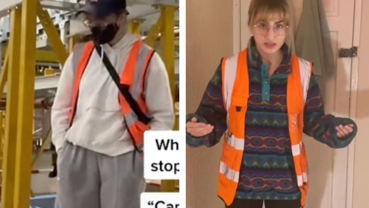 Woman shares images of leggings that ‘led co-workers to sexually harass her’