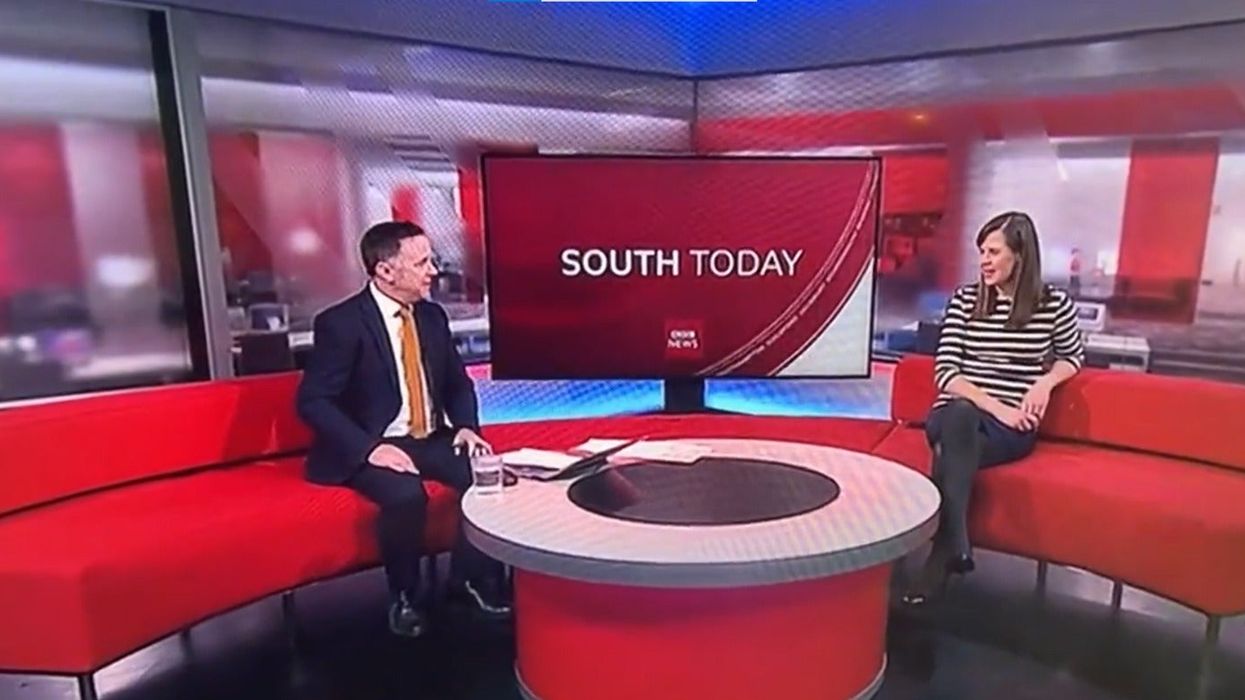 BBC news reporter stuns colleague by saying he made necklace out of teeth for his girlfriend