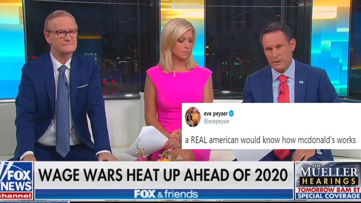 Fox News host falsely claims McDonald’s workers make ‘a lot of money’ from tips