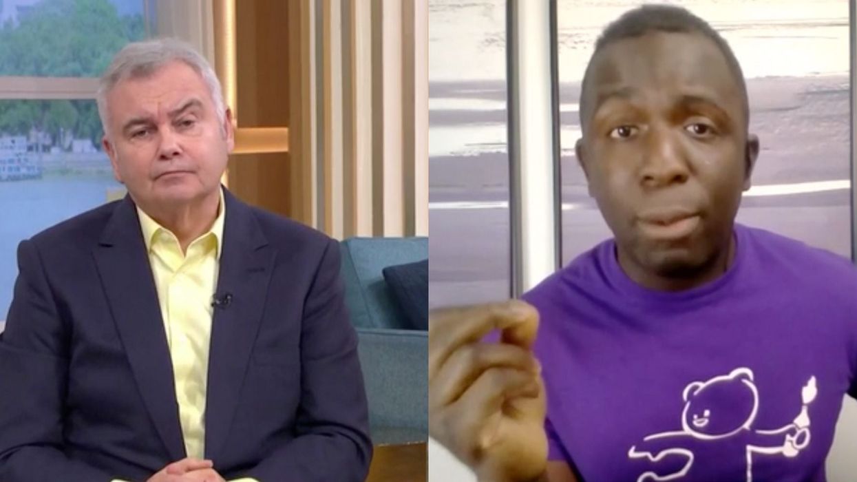 Eamonn Holmes condemned for asking Black activist Femi Oluwole if he has an 'issue' with the word 'slave'