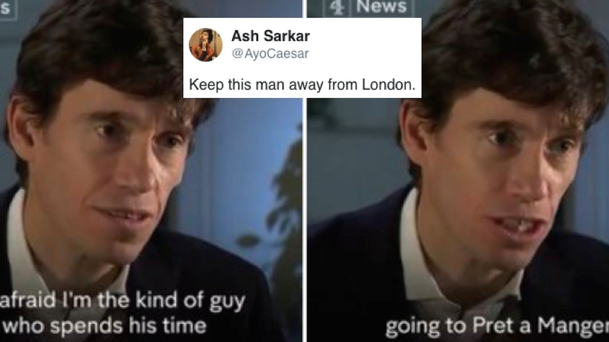 Rory Stewart said his favourite London pub is Pret a Manger and people are confused