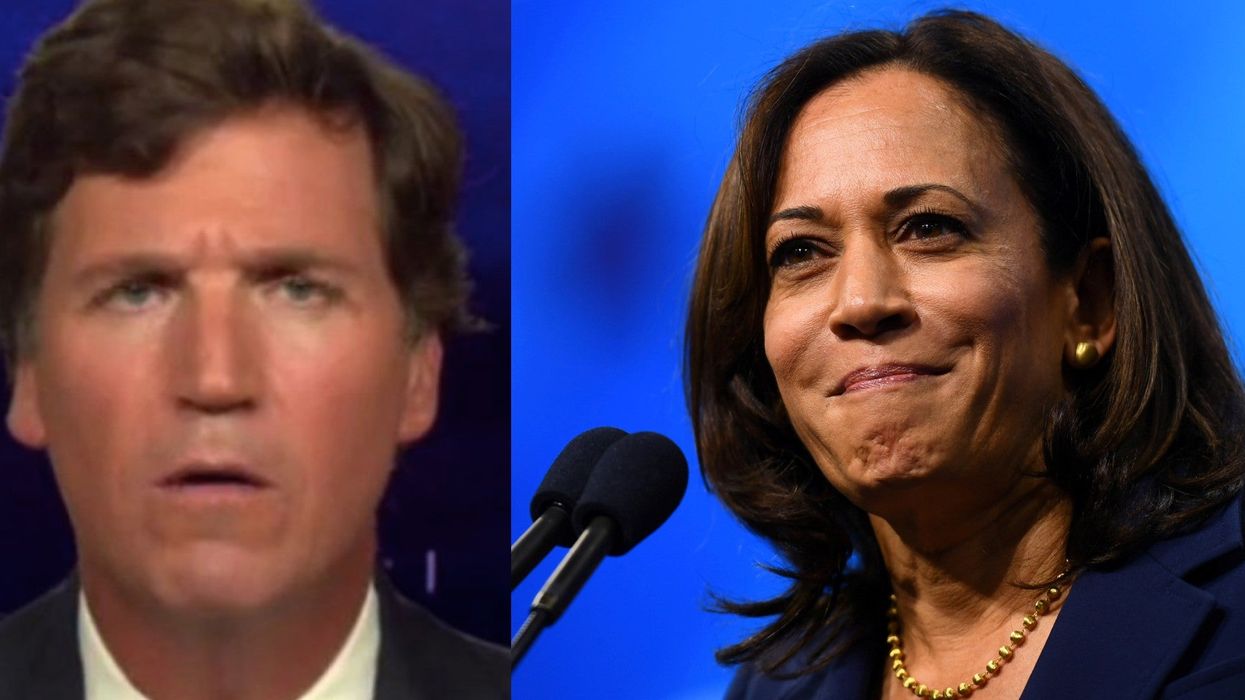 Fox News host erupts in fury after guest tells him to pronounce Kamala Harris’s name properly