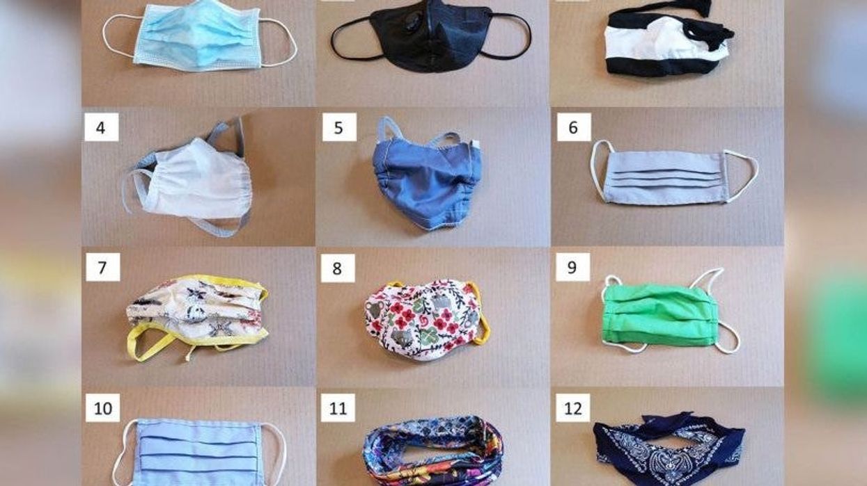 Scientists tested 14 types of face masks to see which are the best and worst