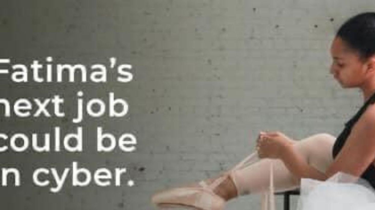 Government ridiculed for advert suggesting a ballet dancer should retrain to work 'in cyber'