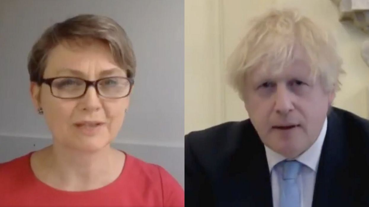 Yvette Cooper thought Boris Johnson was ‘ducking’ her question so she absolutely let him have it