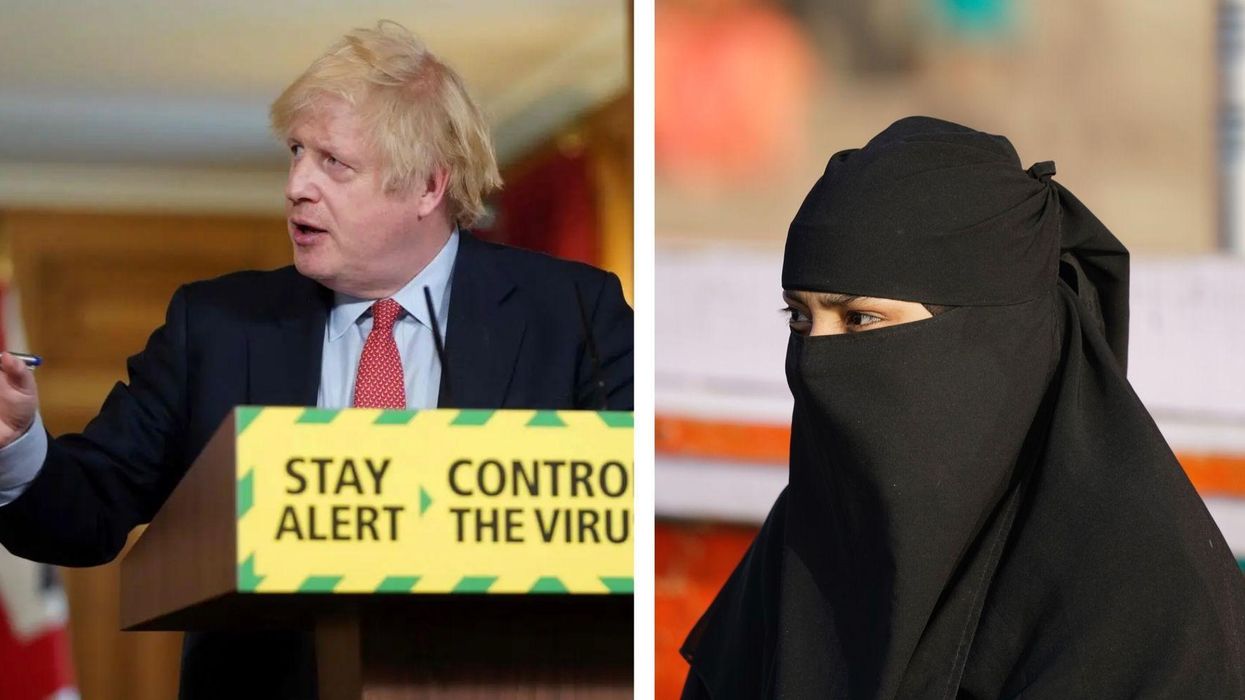 Politicians love face coverings, as long as the people wearing them aren't Muslim women