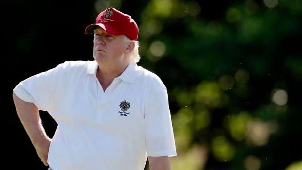 Trump slammed for jetting off to luxury golf resort as US death toll approaches 100,000