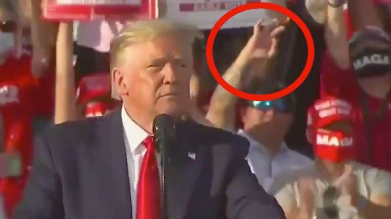 Trump supporter accused of using ‘white power’ hand gesture in video during Florida rally
