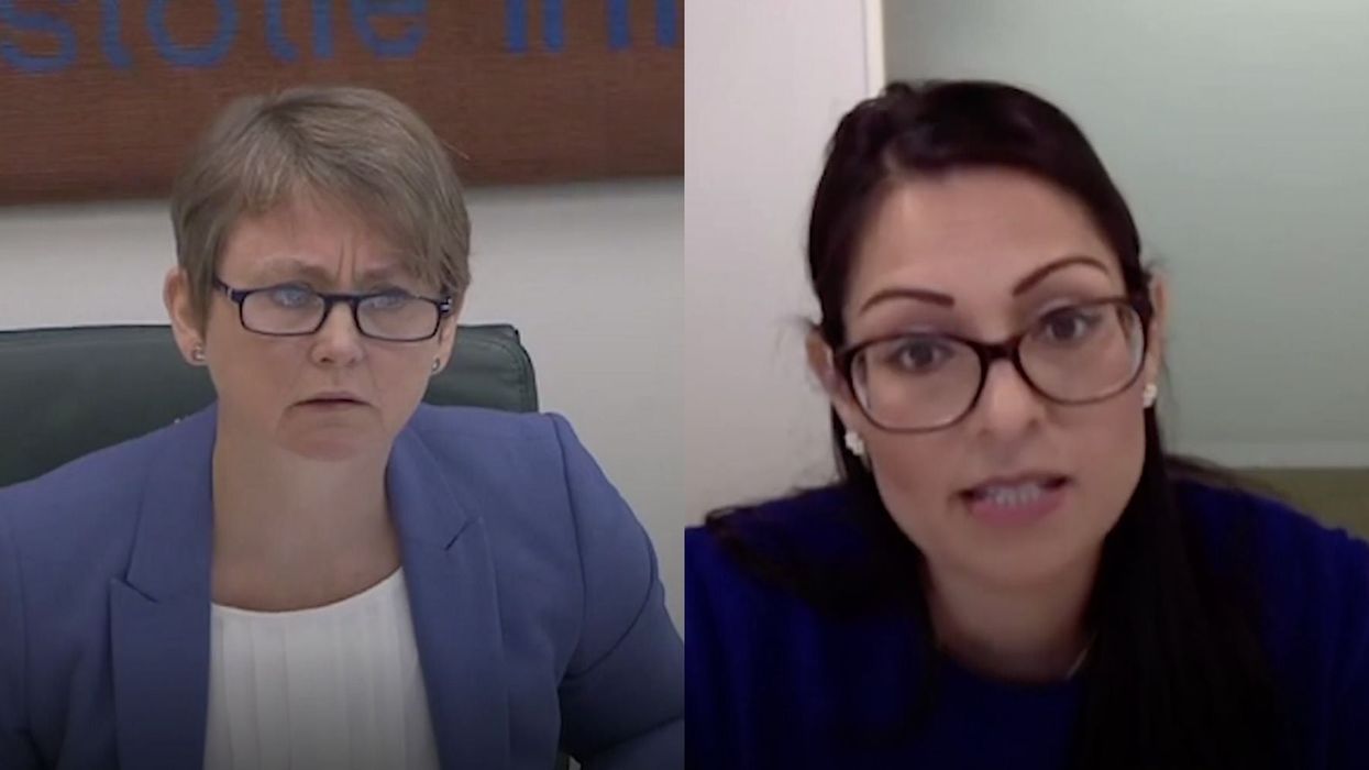Yvette Cooper brutally takes Priti Patel to task in a scathing line of questioning