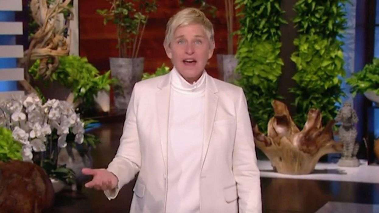 Ellen Degeneres jokingly tells staff 'please don't look me in the eye' as host returns to her show