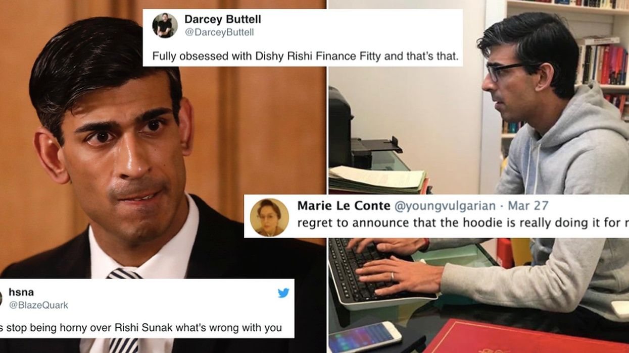 Yes, people are arguing about whether or not 'Dishy Rishi' Sunak is hot and it's more problematic than it seems