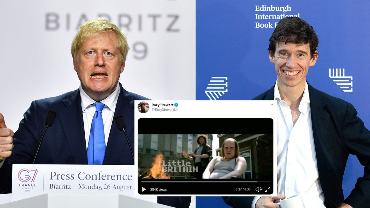 Rory Stewart shares Little Britain intro in response to Boris Johnson's latest tweet about Brexit