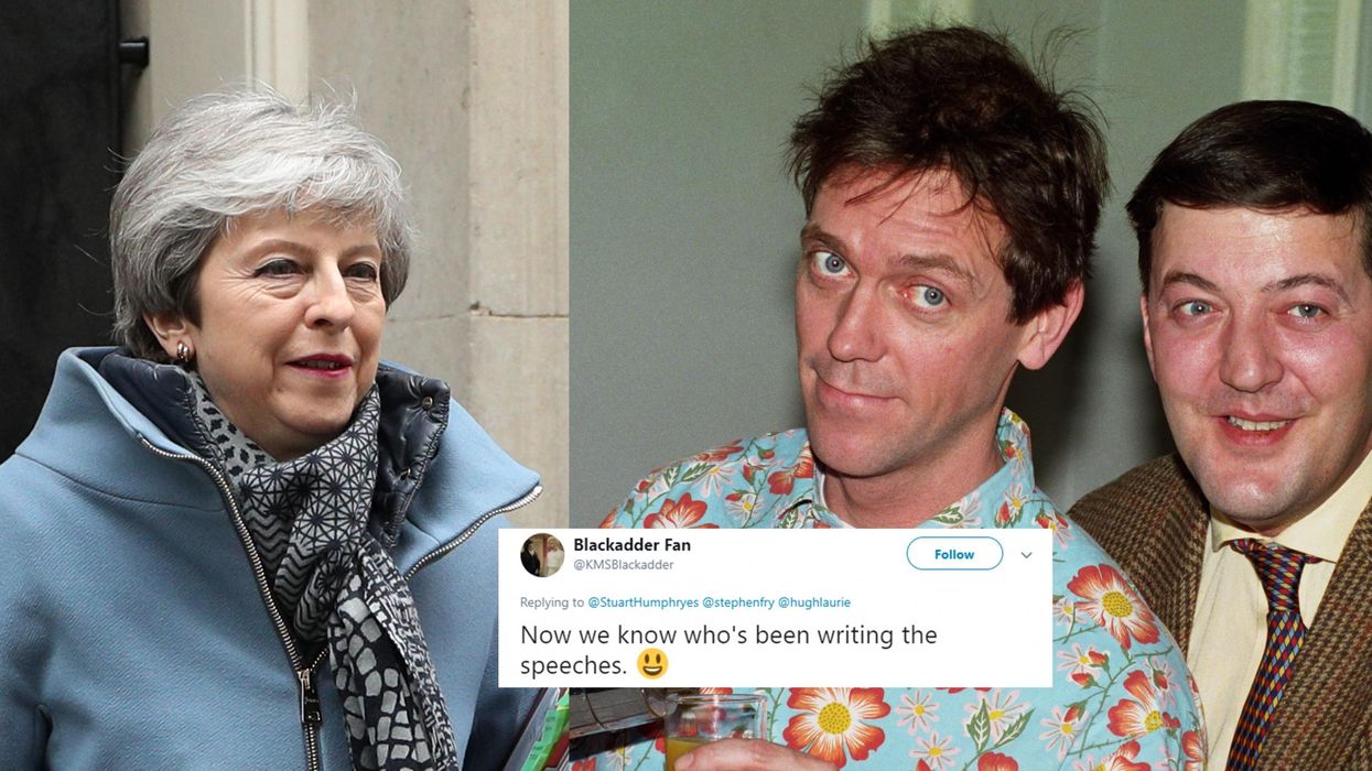 This Fry & Laurie sketch is going viral because it perfectly sums up Theresa May’s Brexit plan
