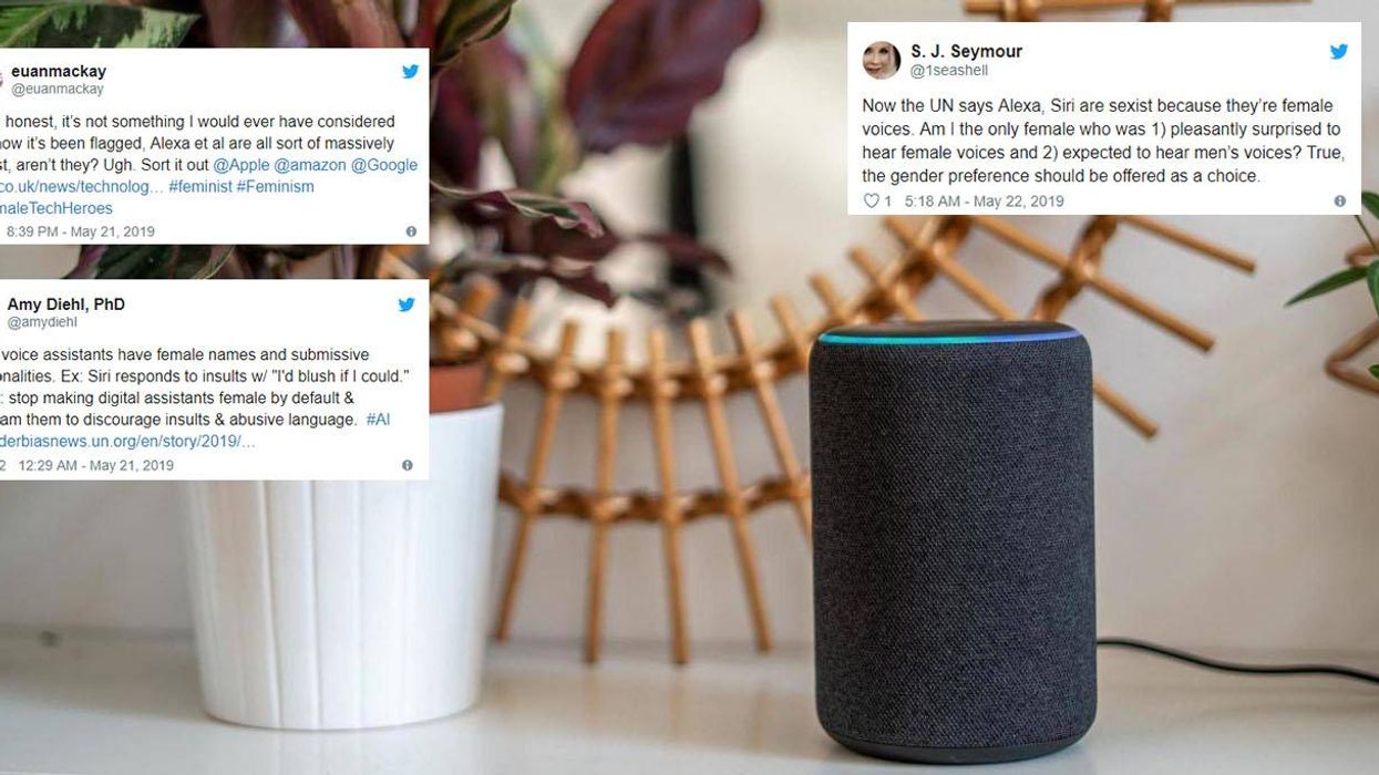 A new report claims Siri and Alexa are sexist and this is how people are reacting