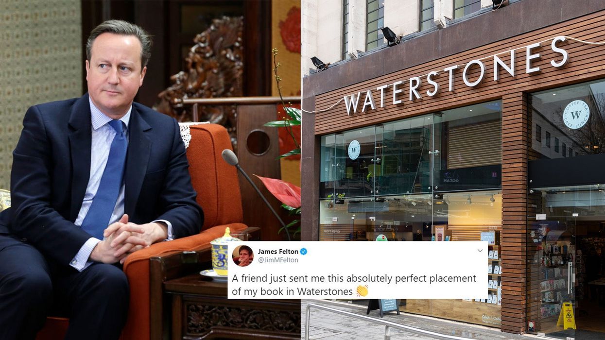 David Cameron is being trolled by a branch of Waterstones all over again