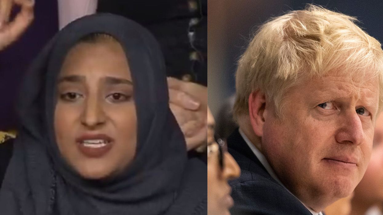 Question Time audience member delivers epic takedown of Boris Johnson's 'letterbox' burqa jibe