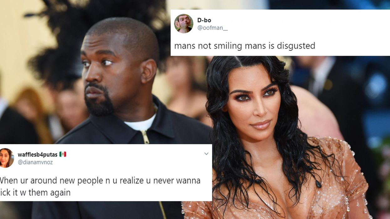 This rare video of Kanye West smiling at the Met Gala is the meme you need in your life