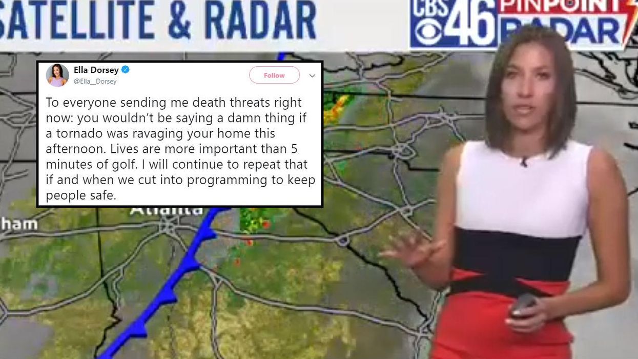 Meteorologist received death threats for issuing tornado warnings during Masters golf tournament