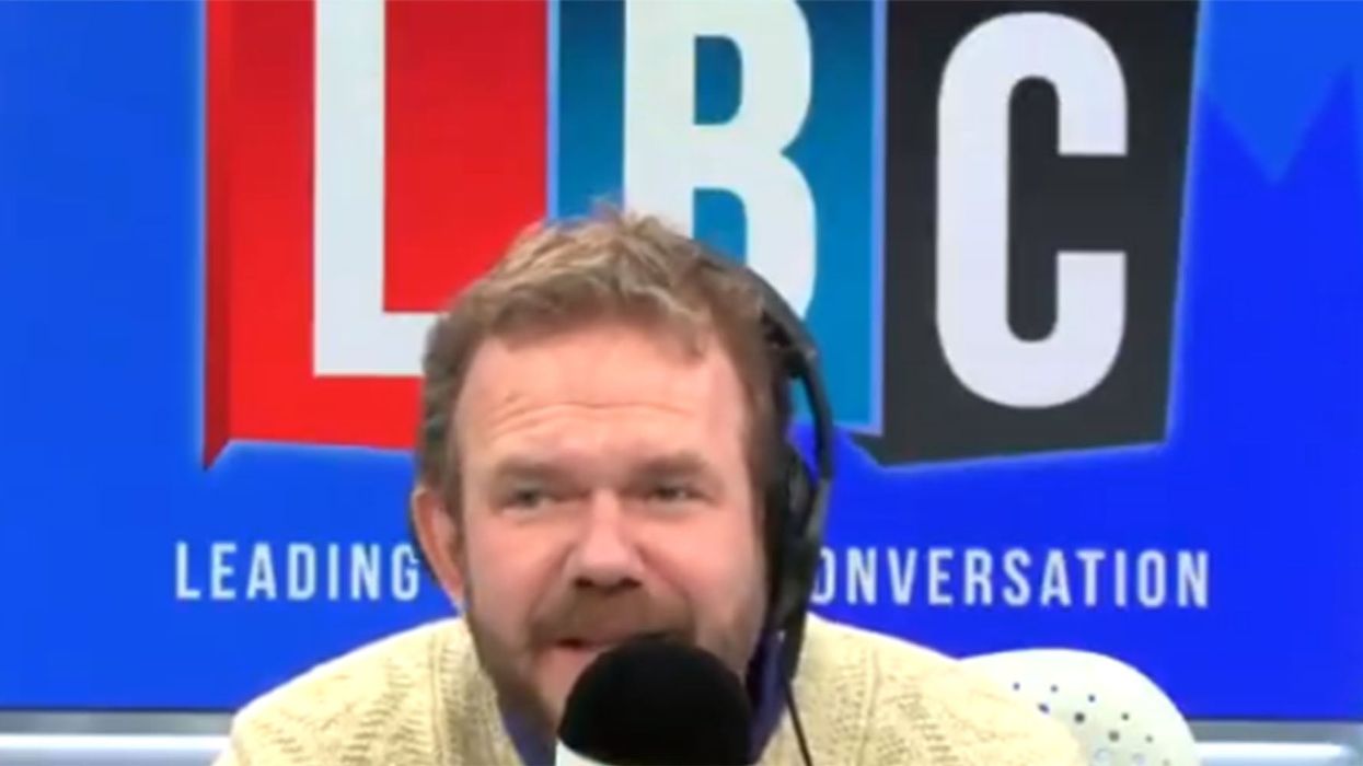 Radio caller confronts James O'Brien for saying Nigel Farage's name wrong