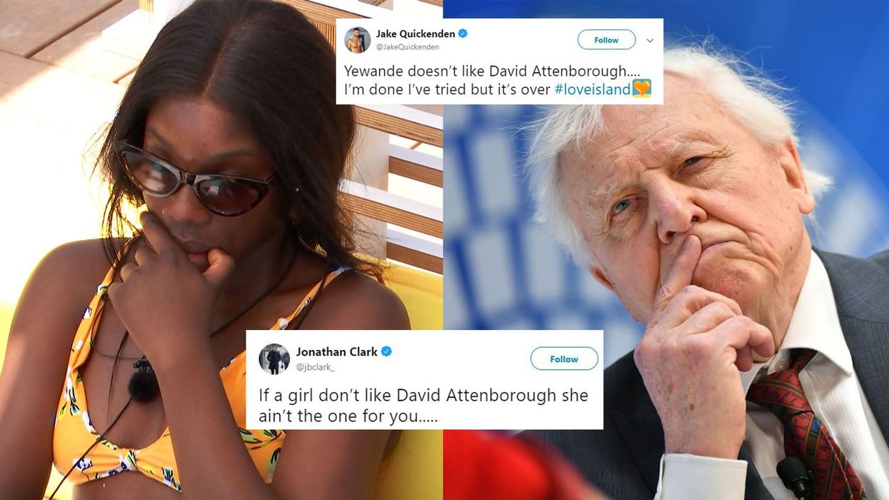 Love Island viewers turn on contestant who says she doesn't like David Attenborough documentaries