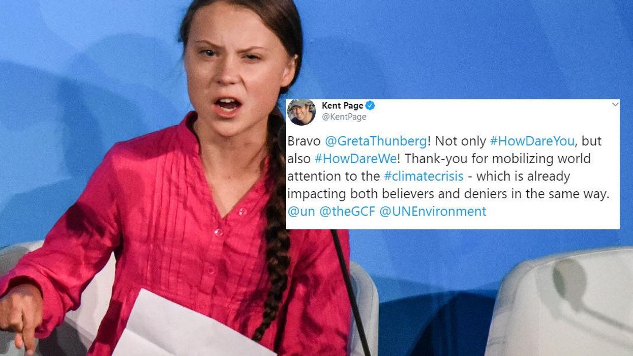 Greta Thunberg's speech on climate change is ‘inspiring’ people