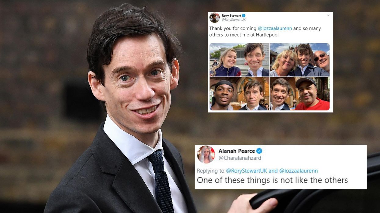 Rory Stewart's latest set of selfies with members of the public haven't exactly gone to plan