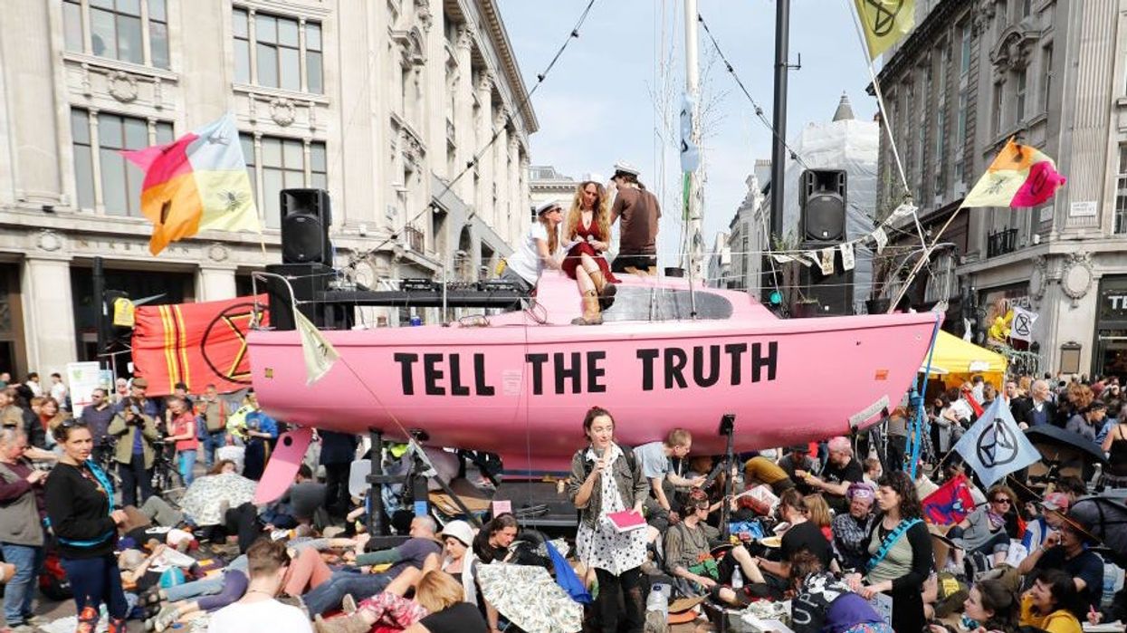 Extinction rebellion: London air quality improves since extinction change protests began, says study