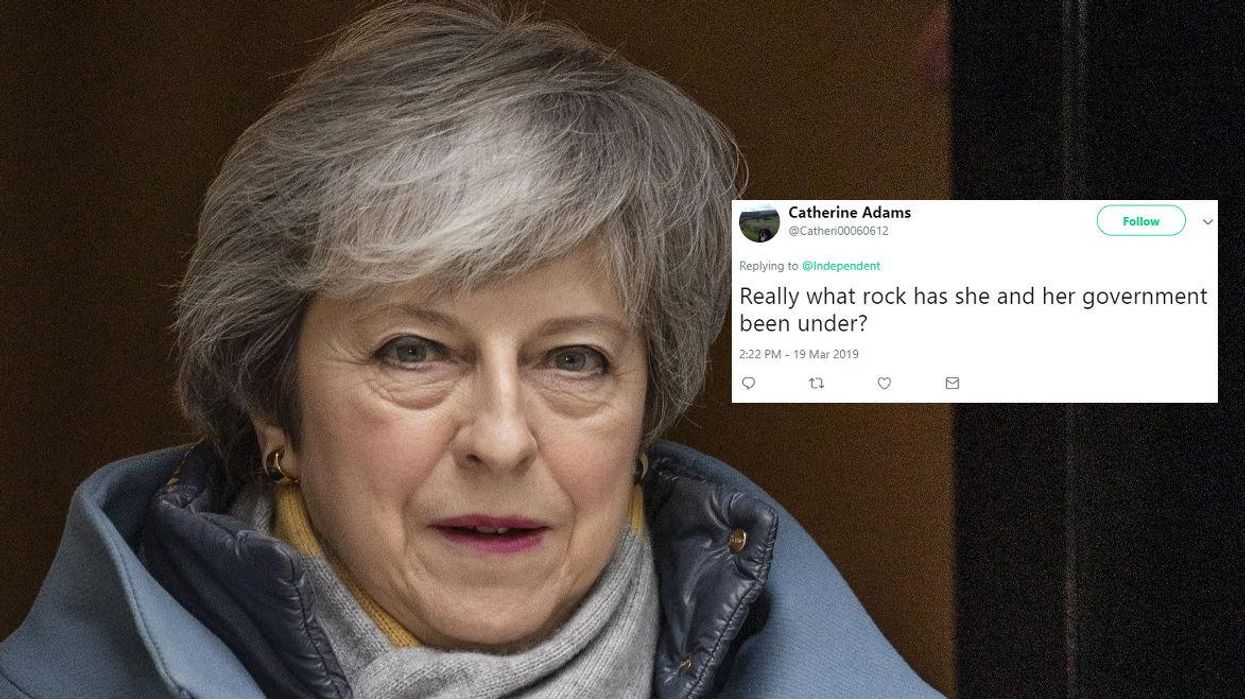 Theresa May finally admits the country is 'in crisis' and everybody is saying the same thing