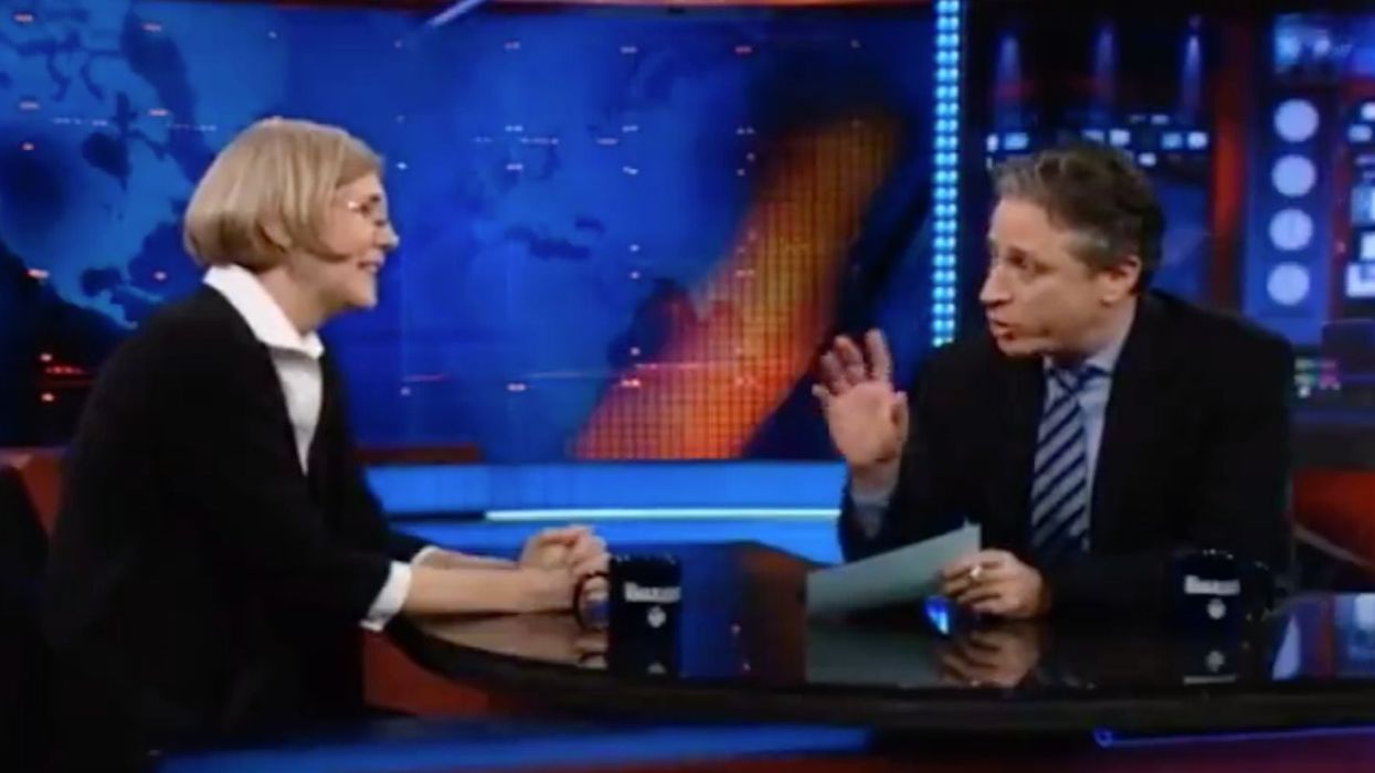This clip of Elizabeth Warren's first ever TV interview is proof that she should be the next president