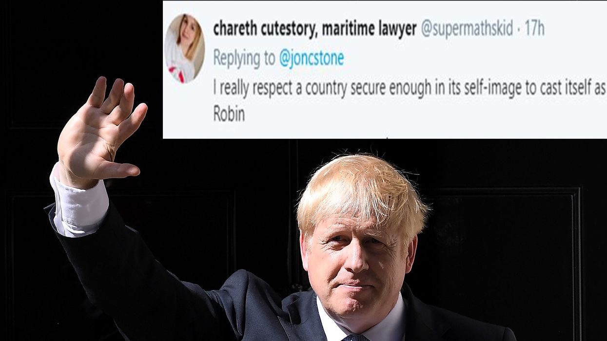 Boris Johnson depicted as The Joker in French newspaper cartoon