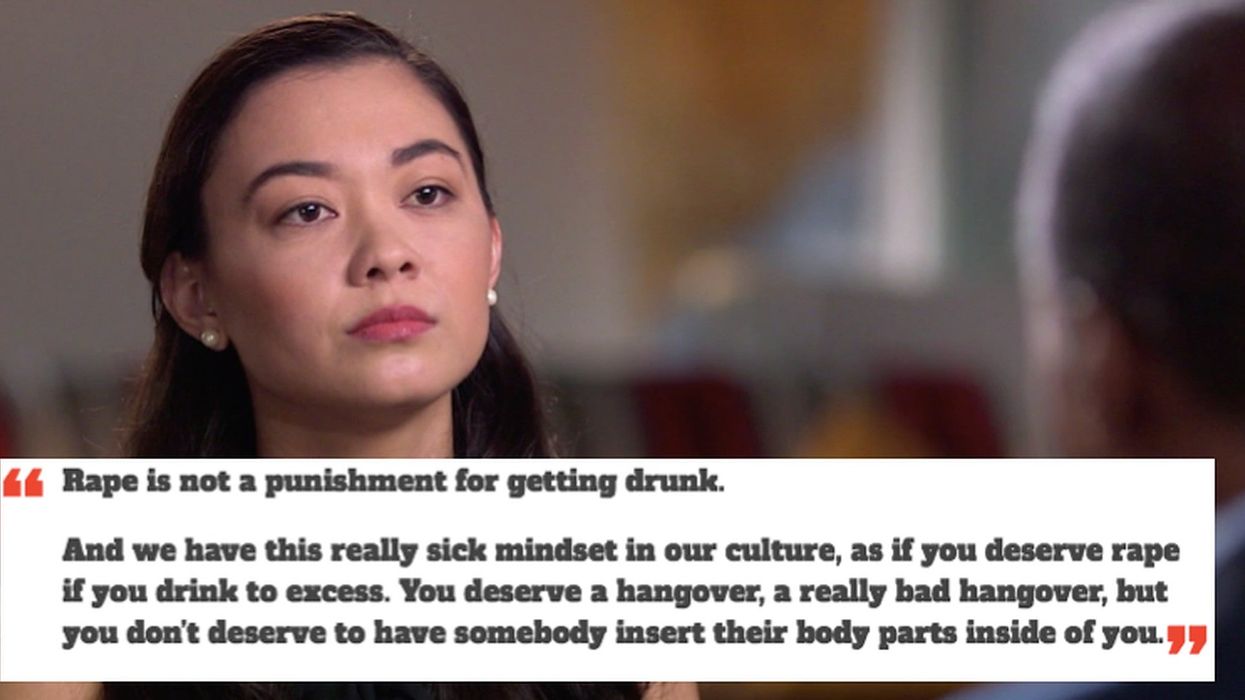 Brock Turner victim Chanel Miller gives perfect response to people who blamed her for assault because she was drunk