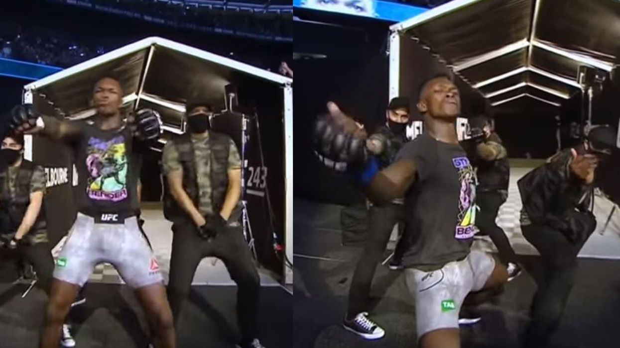This UFC fighter's walkout might be the coolest thing that you see today