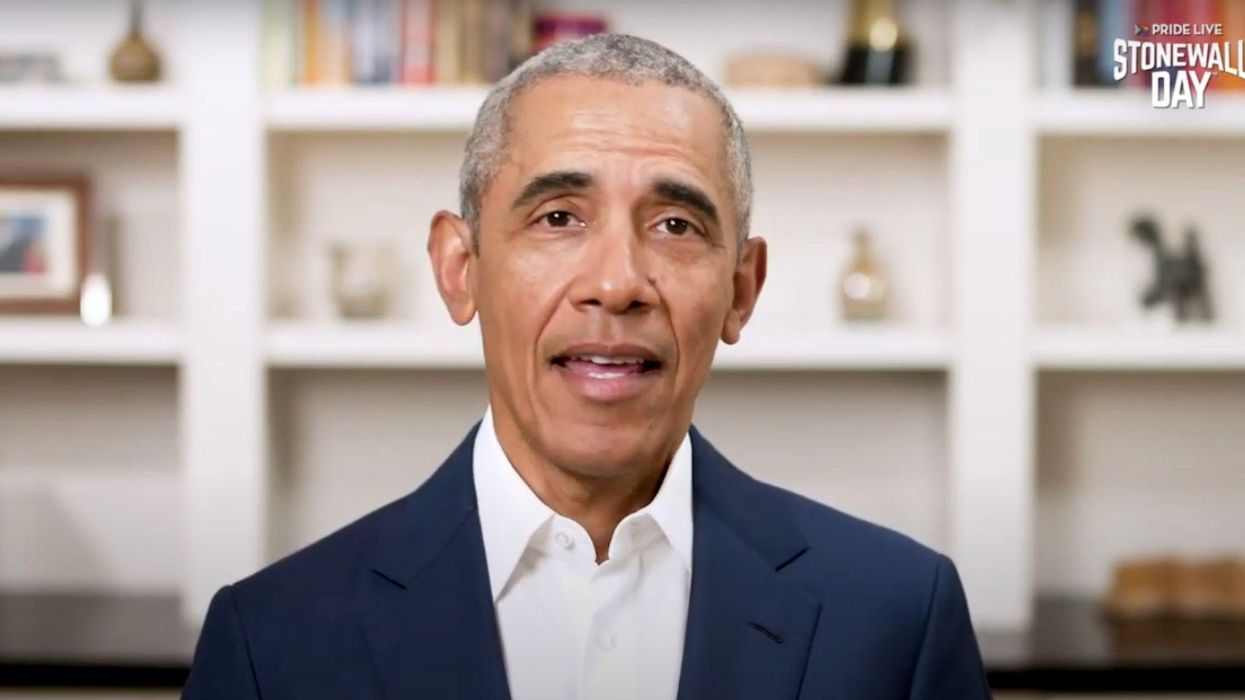 Barack Obama records heartfelt message to the LGBTQ+ community on the anniversary of Stonewall