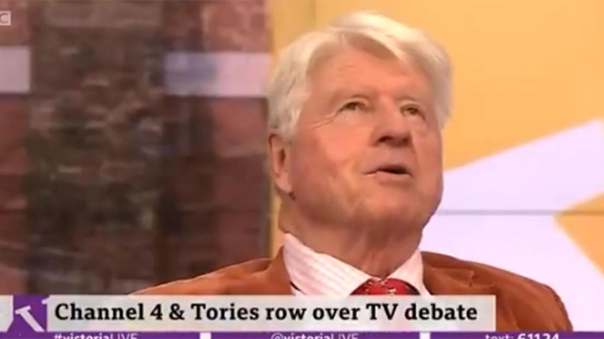Boris Johnson's dad just suggested the British public were illiterate on live TV