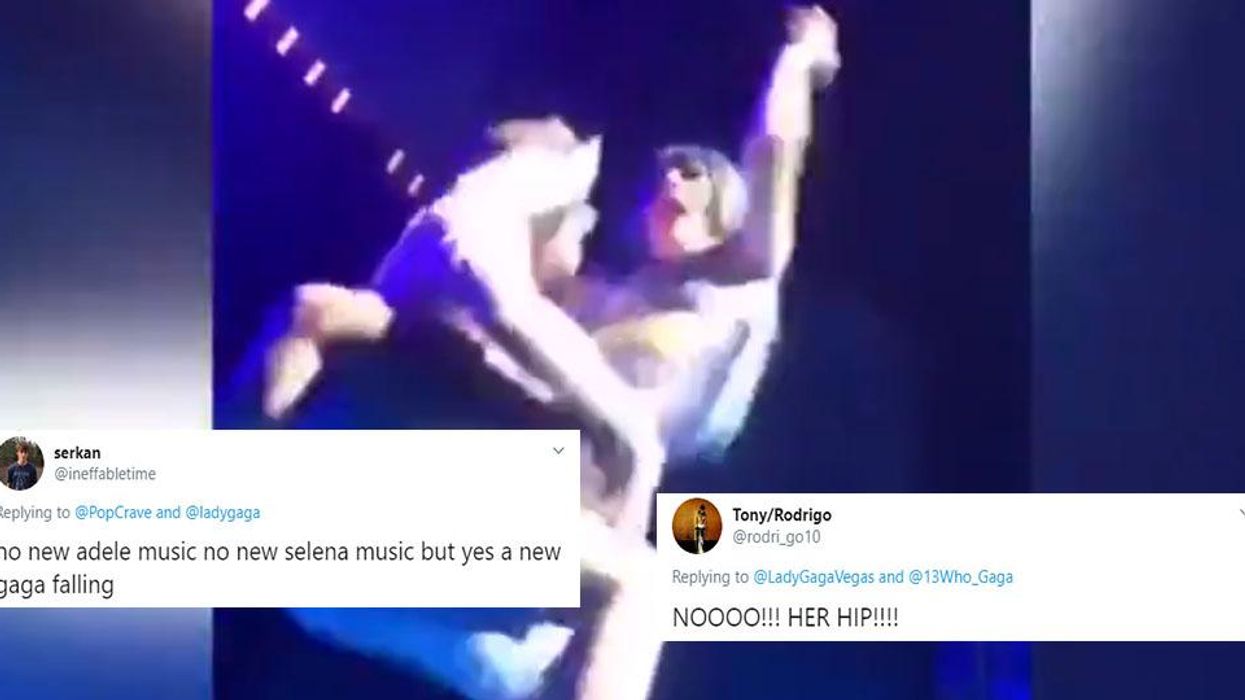 Lady Gaga fans ‘thought she was dead’ after pop star dramatically falls off stage