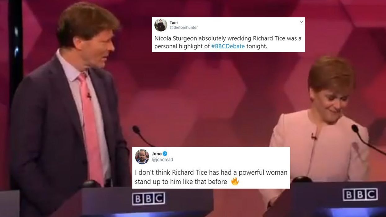 Brexit Party chairman left speechless after being mocked by Nicola Sturgeon during BBC debate