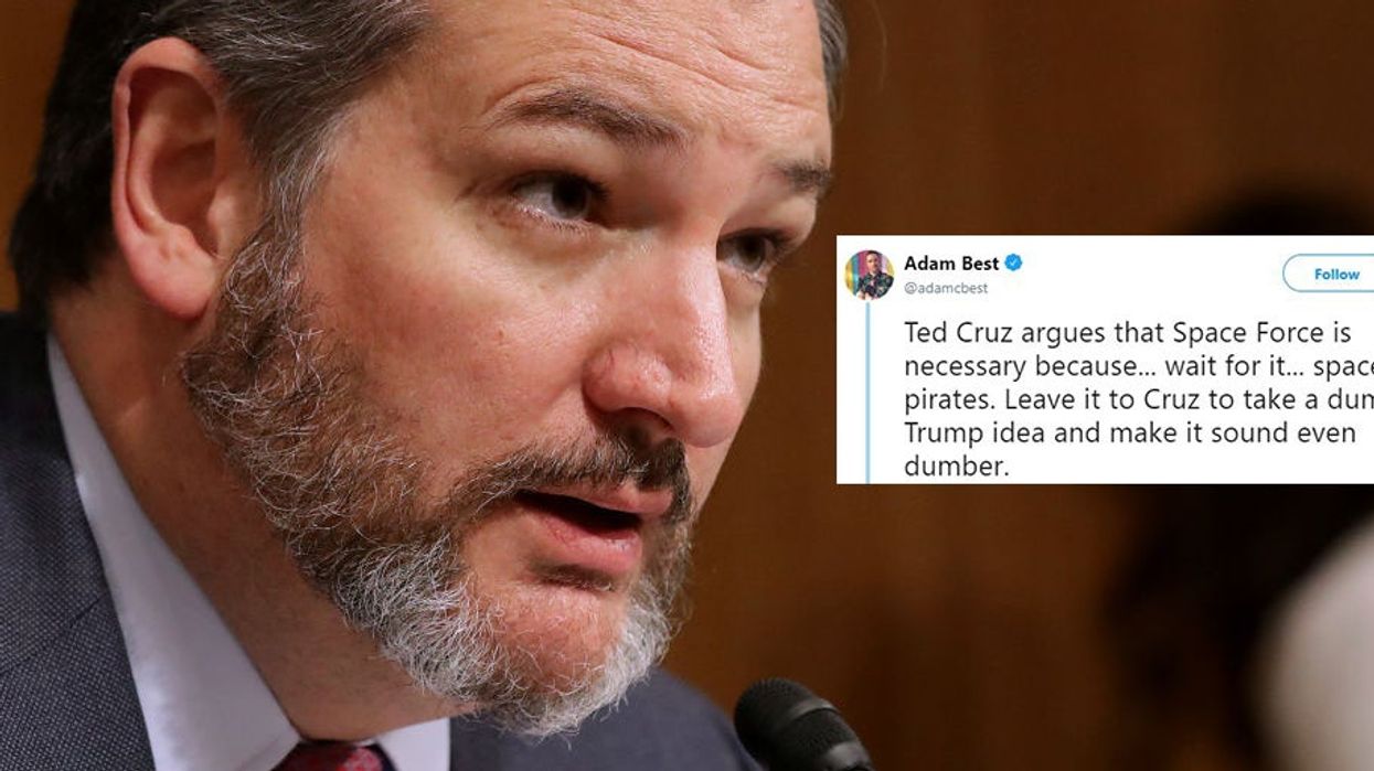 Ted Cruz mocked after saying that the 'Space Force' will protect the US against 'space pirates'
