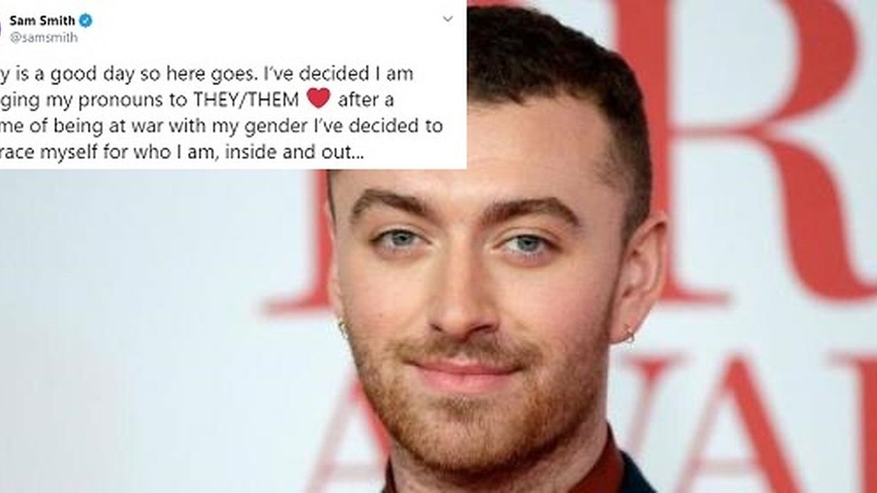 Sam Smith is now using they/them gender pronouns - here's what that means