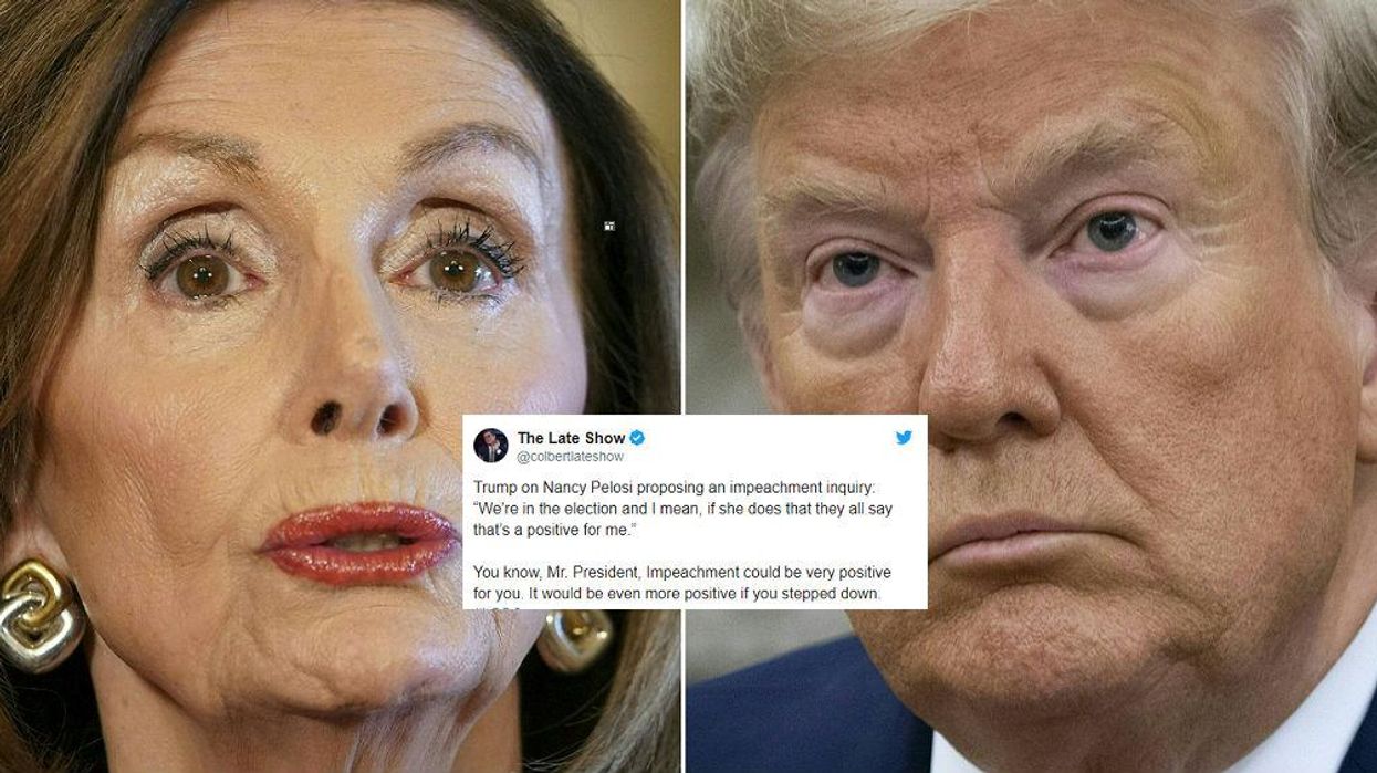 Trump faces an impeachment inquiry and people couldn’t help but joke