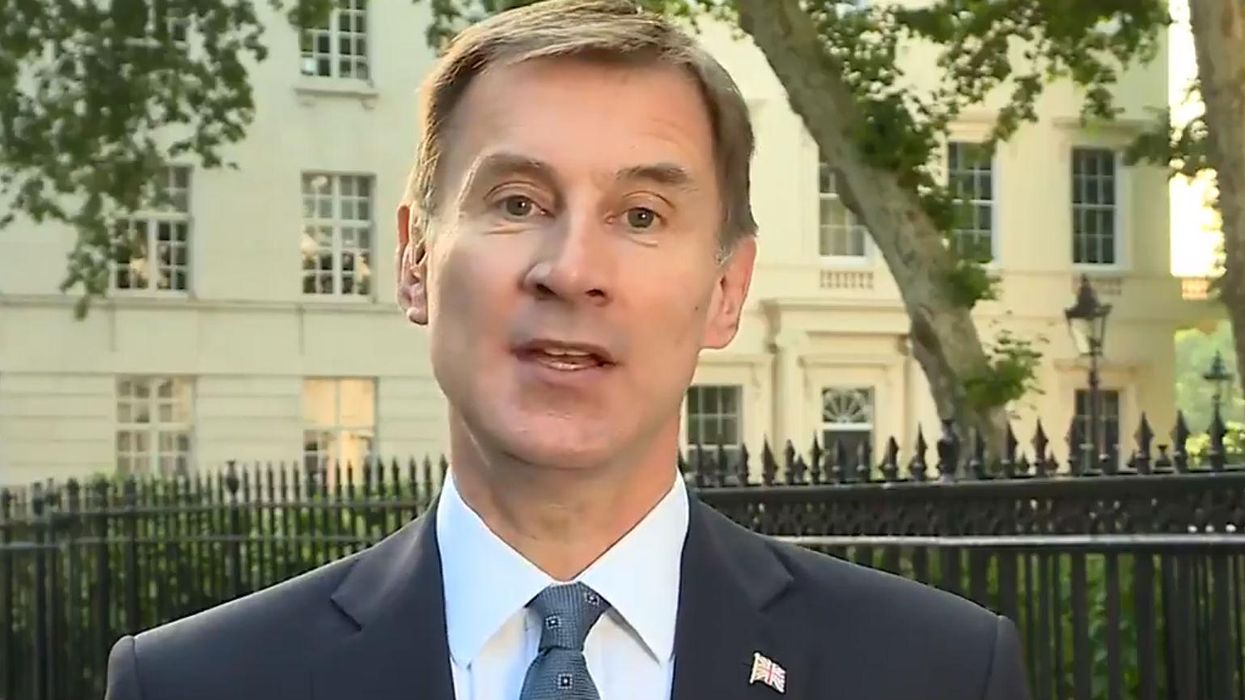 Jeremy Hunt labels Boris Johnson a ‘coward’ for refusing to take part in TV debate